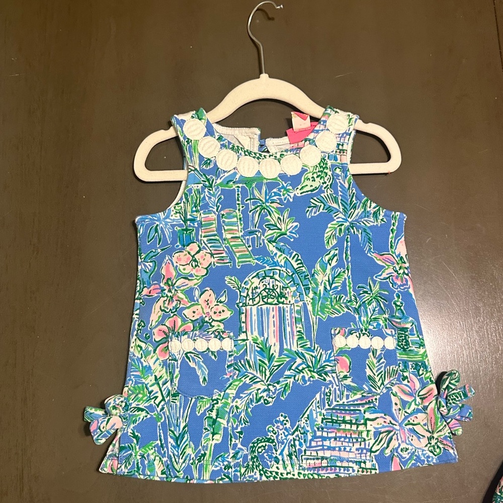 Lilly Pulitzer knit shift dress 12-18 months